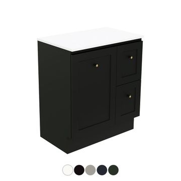 Newport Door & Drawer 750 Floor Standing Vanity by Fienza