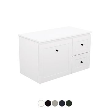 Newport Door & Drawer 900 Wall HungVanity by Fienza