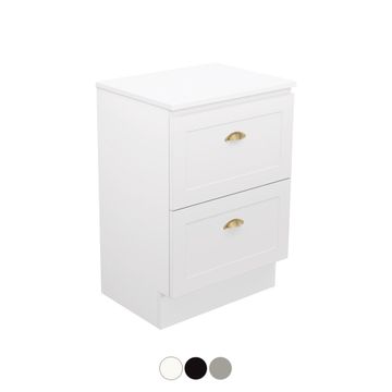 Newport All Drawer 600 Floor Standing Vanity by Fienza