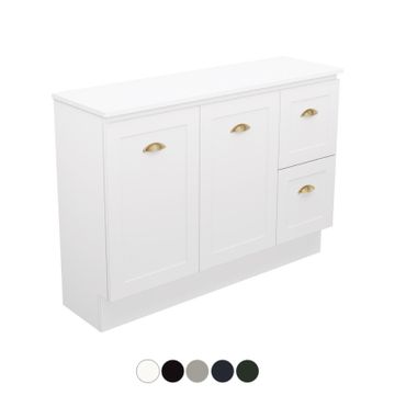 Newport Ensuite Door & Drawer 1200 Floor Standing Vanity by Fienza