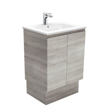 Dolce Edge Industrial 600 Vanity On Kickboard by Fienza
