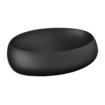 RAK Cloud Above Counter Basin, Matte Black by Fienza