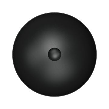 Aluca Above Counter Basin, Matte Black by Fienza - view 2