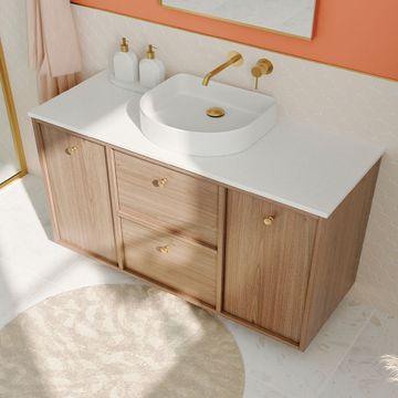Cierra 1200 Single Bowl Wall Hung Vanity by Fienza - view 3