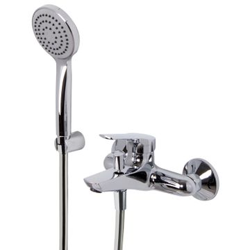 Exposed bath mixer with shower set F3764 by FIMA Carlo Frattini