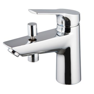 Bath mixer with diverter F3784/9N by FIMA Carlo Frattini