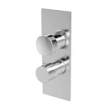 Thermostatic mixer for concealed installation with 2/3 outlets diverter Texture Collection – Spillo Tech F5609X7 by FIMA Carlo Frattini
