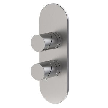 Thermostatic mixer for concealed installation with 2/3 outlets diverter F5809X7 by FIMA Carlo Frattini