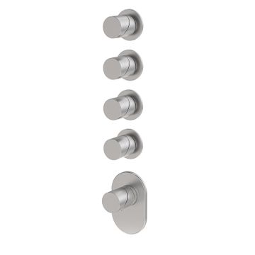 Built-in shower mixer F5823X4 by FIMA Carlo Frattini