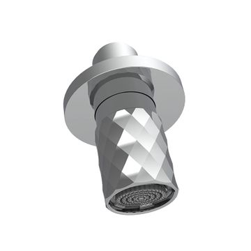 SURFACE installation micro shower head, Texture X F1610XR by FIMA Carlo Frattini