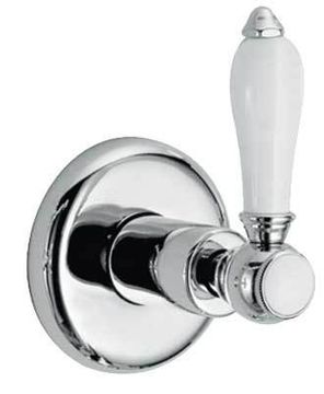 Melrose 70 External part for wall-mounted built-in diverter by Fir Italia