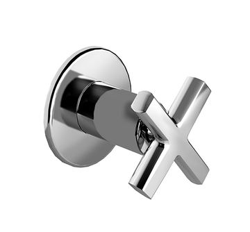 Eveleen 39 External part for wall-mounted built-in straight stop hot by Fir Italia