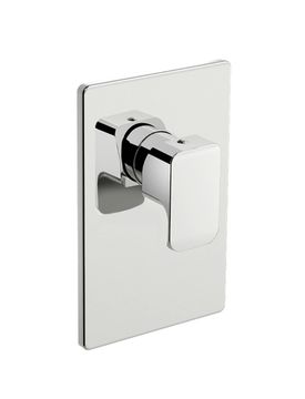 Daily 44 External part for wall-mounted built-in one-way shower mixer by Fir Italia