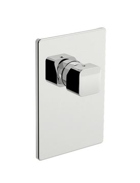 Daily Cube 45 External part for wall-mounted built-in one-way shower mixer by Fir Italia