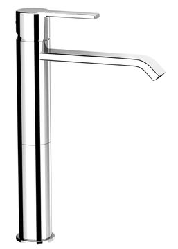 Sweet 46 Wash basin mixer, 295 mm high, center distance 165 mm long, with clic/clac pop-up drain by Fir Italia