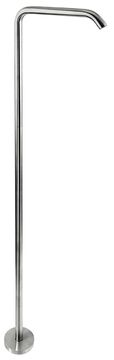 CleoSteel 48 Floor-mounted water spout 1/2'', center distance 250 mm long, 1145 mm high by Fir Italia