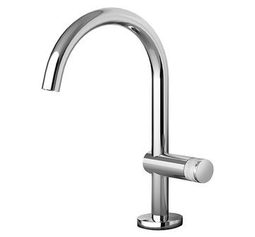 Nohea 77 Wash basin mixer, 286 mm high, center distance 172 mm long, without pop-up drain by Fir Italia