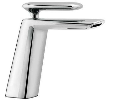 Dynamica 88 Wash basin/bidet mixer, 145 mm high, center distance 125 mm long, without pop-up drain by Fir Italia