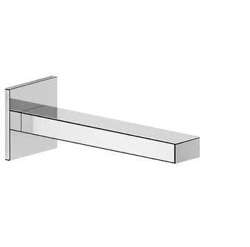 Playone 90 Wall-mounted water spout 1/2'', center distance 180 mm long, complete length 200 mm by Fir Italia