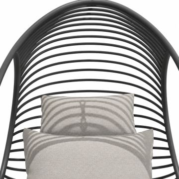 Claris hanging chair neck cushion 55x25 cm by Fischer Möbel