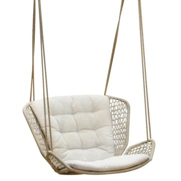 Wing light Relax hanging armchair + suspension by Fischer Möbel