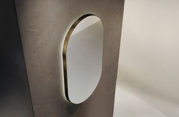 Circe - Oval Design Mirror for SPAs by FIT INTERIORS