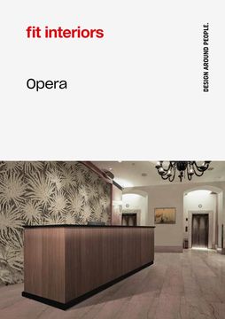 Opera - Design Reception for Wellness Centres by FIT INTERIORS
