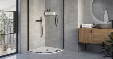 ORO Sliding Quadrant Door by Flair Showers