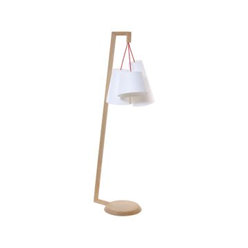 LMP BOUQUET - Wooden floor lamp by Flam & Luce