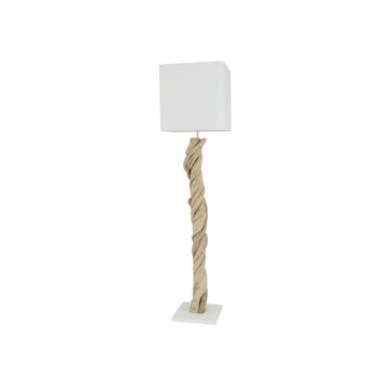 LMP ZANAGA - Natural fibre floor lamp by Flam & Luce