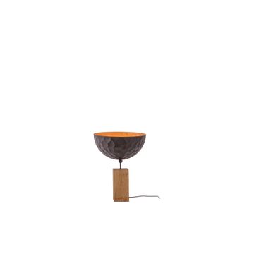 SOLAR - Wooden floor lamp by Flam & Luce