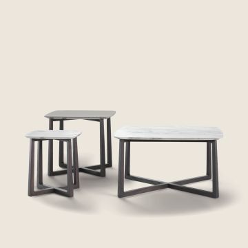 GIPSY - Coffee and Side table by Flexform