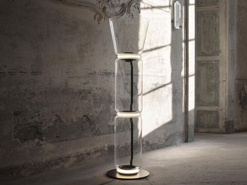 Noctambule Floor 2 High Cylinder Cone Small Base by Flos - view 3