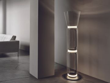 Noctambule Floor 2 High Cylinder Cone Small Base by Flos - view 4