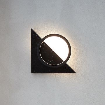 Composition Wall Light - Triangle Black by FÓLK Reykjavik