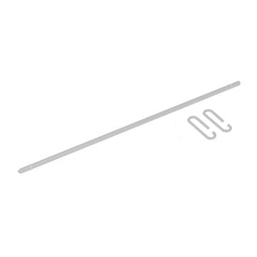 Urban Nomad Pole + 2 hooks pack / Medium Grey by FÓLK Reykjavik