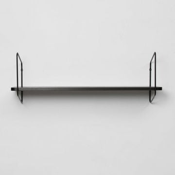 Urban Nomad Wall Shelf 94x24 cm – Black | FÓLK Reykjavik by FÓLK Reykjavik