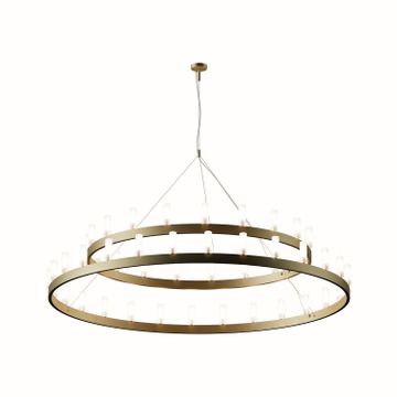 Chandelier – Double round by Fontana Arte