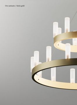 Chandelier – Double round by Fontana Arte - view 6