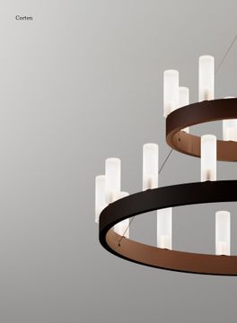 Chandelier – Double round by Fontana Arte - view 8