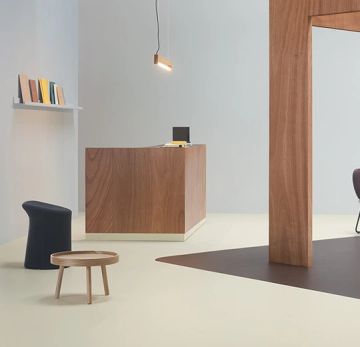 marmoleum cocoa white chocolate by Forbo - view 2