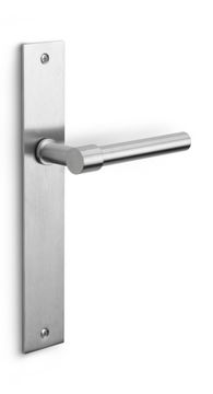 ONE PBL15XLP236SFC door handles on plate by Formani
