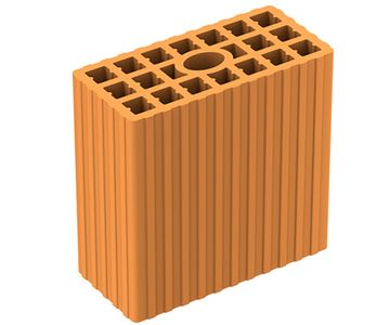 Mezza Poroton P800 - Caratteristiche tecniche Poroton by Fornaci Laterizi Danesi