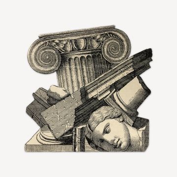 Rug Rovine Classiche by Fornasetti