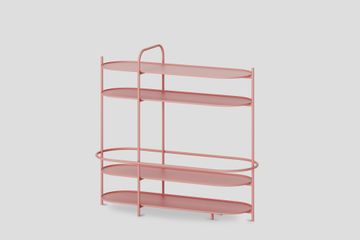 Royere Konsol 4 Katlı Metal Tablalı by Forni