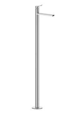Parte esterna visibile monocomando lavabo senza scarico a pavime by Frattini Rubinetti dal 1958