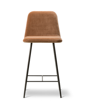 Spine Metal Base Barstool by Fredericia