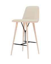 Spine Wood Base Barstool by Fredericia - view 3