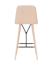 Spine Wood Base Barstool by Fredericia - view 4