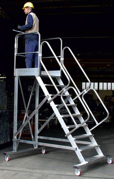 Scala a palchetto heavy-duty 7760 - 7780 by Frigerio Carpenterie